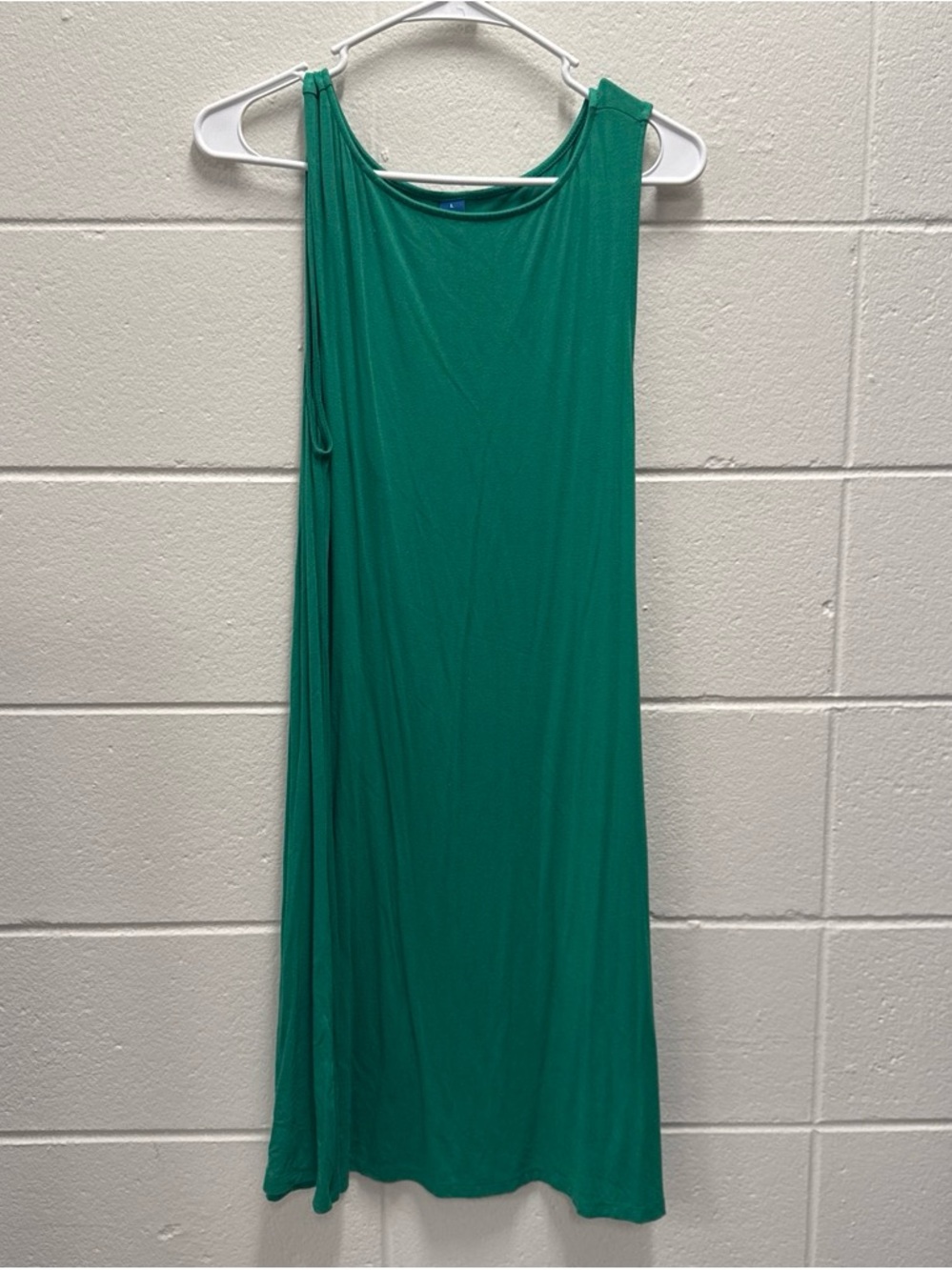 Old Navy Emerald Green Midi Dress - Sleeveless Shift